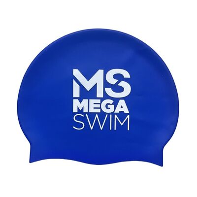 Kids Adults Size Waterproof Silicone Swimming Cap With Custom Printing